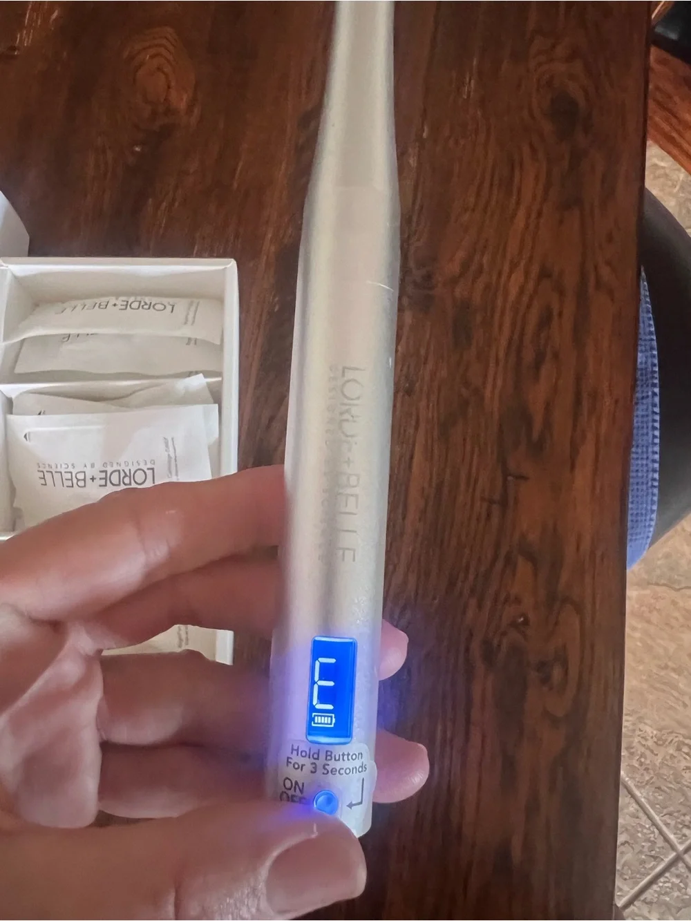 Lorde + Belle RegenPen™ Silver nano-channeling pen
